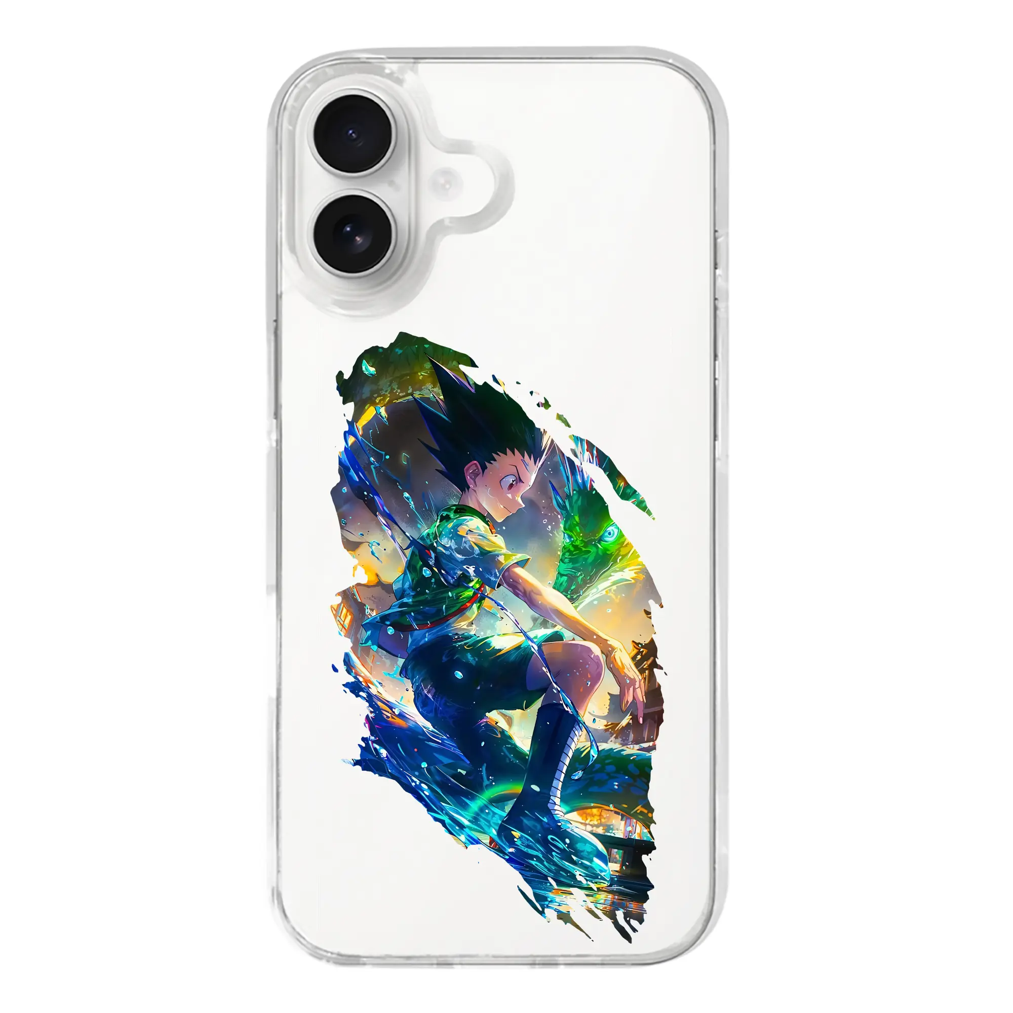 ハンター×ハンター グッズ ゴン＝フリークス - iPhone 17シリーズ 透明スマホケース – 薄型・耐衝撃・精密フィット保護カバー